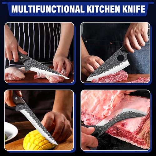 Set Cuchillos Cocina 7 Piezas Acero Inox Base miniatura 6