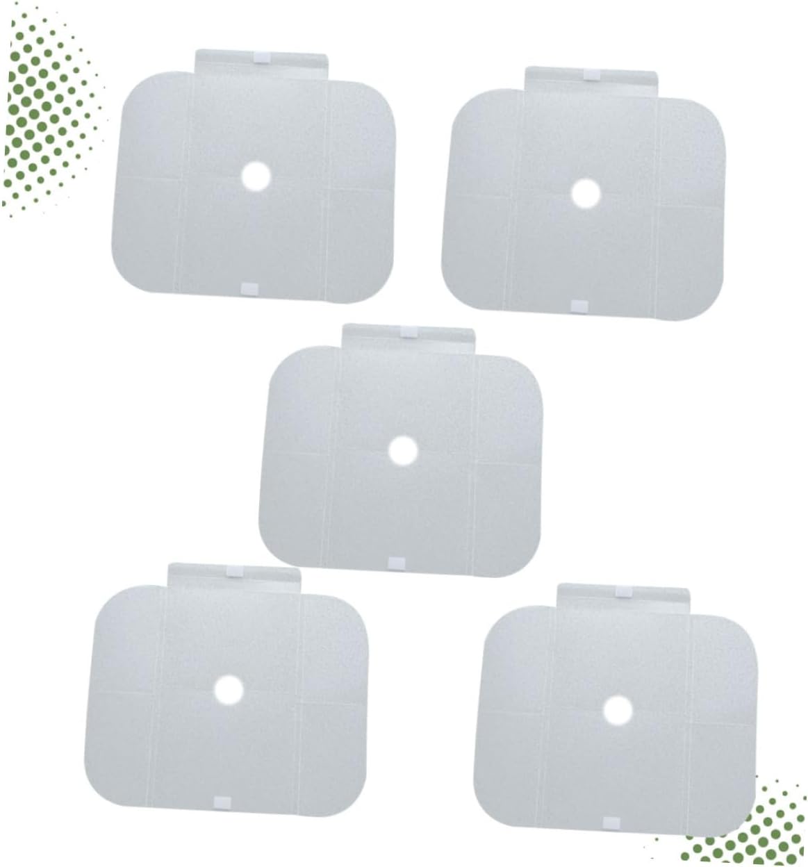 Unomor 5pcs Closet Lazy Folding Board Pp Material Clothes Storage Organizer Space Saving Wardrobe Folding Board