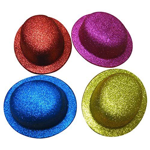 Lylac 1PCS Round Top Assorted Colours Glitter Party Hat 6 Colours
