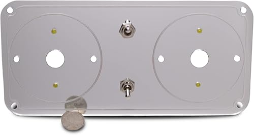 Miniatura 2 de Peterbilt PFD389 - Luces de cúpula de cabina con marco (rojo), color rojo