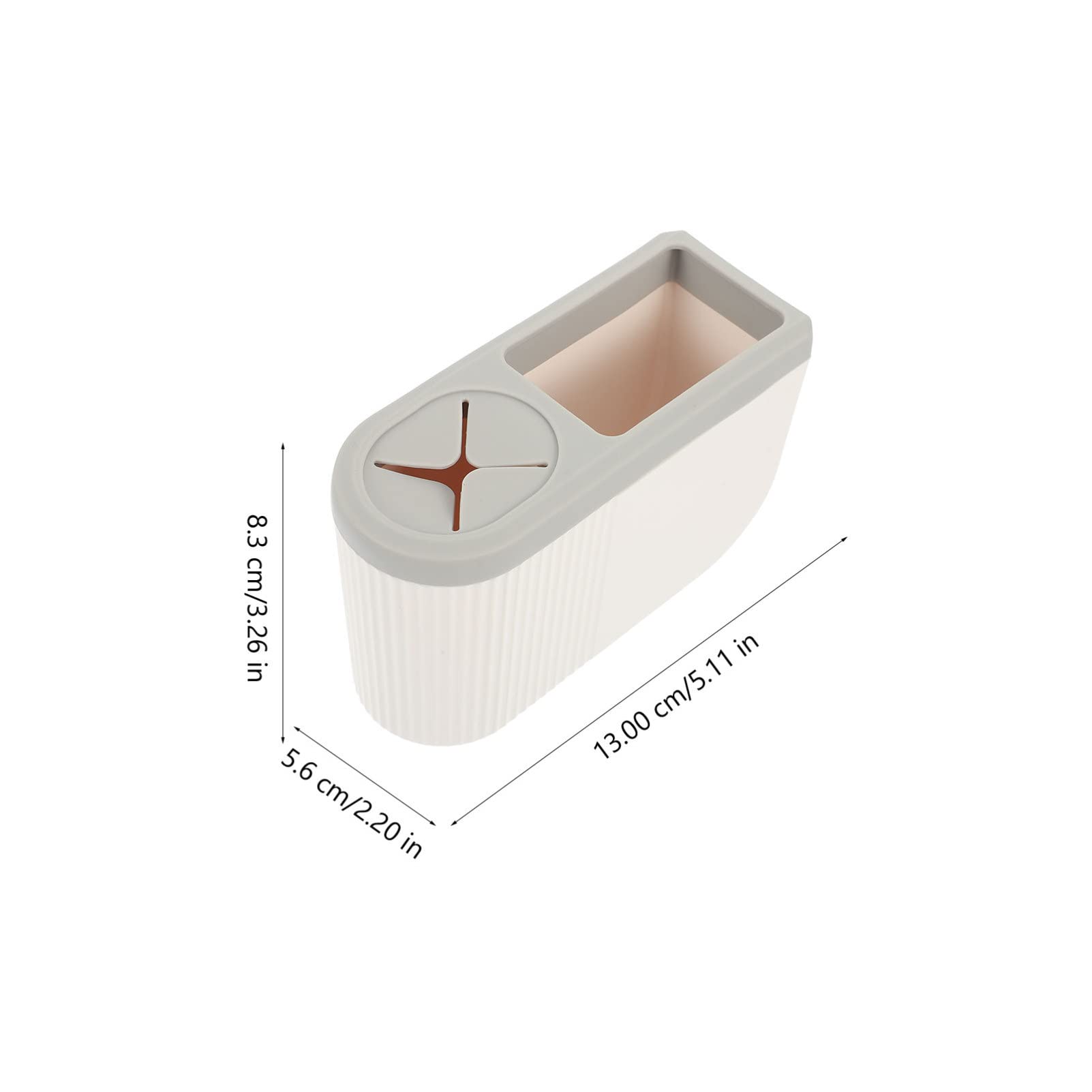 Soporte para cepillo de dientes eléctrico montado en la pared y maquinilla de afeitar, almacenamiento de cepillos de dientes eléctricos y dispensador de pasta de dientes, diseño elegante y fácil