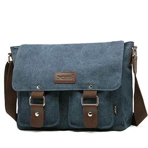 Sacs à bandoulière pour hommes sac de voyage en toile souple et robuste