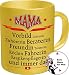 Produktbild 2604 Familien-Set Tasse+Button: Geburtstag Muttertag Tasse: MAMA VORBILD UND IMMER DA, Geburtstagsgeschenk Premium Geschenk Tasse Keramik Original RAHMENLOS® in Geschenkbox + Button Beste Mama