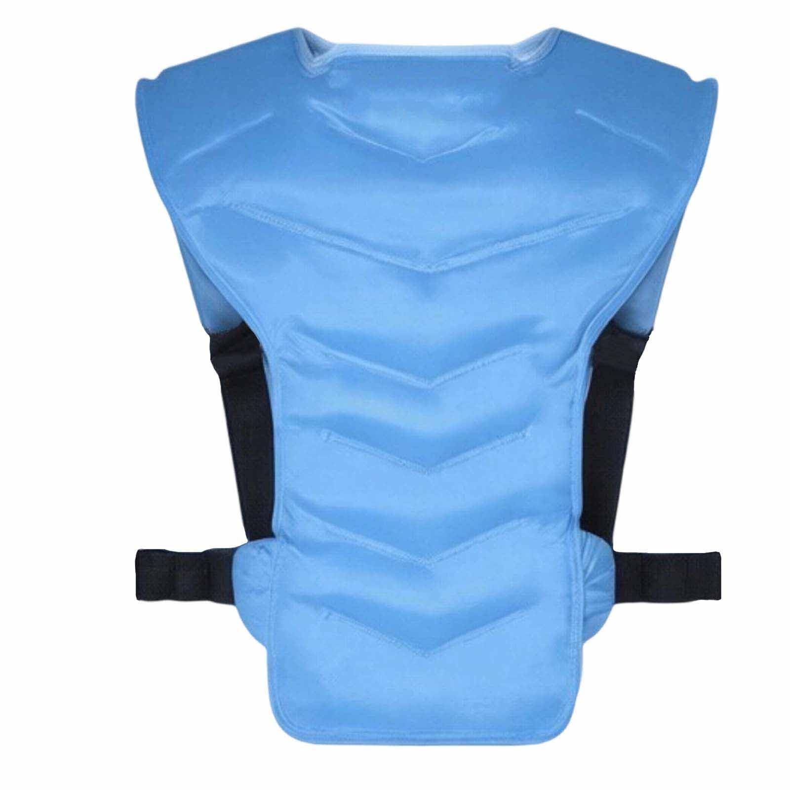 Kühlweste Rücken Kalt Warm Kompresse Großer Gel Beutel - Wohltuende Linderung Muskelverspannungen Rückenschmerzen - Ergonomisches Kältepad Nacken Schulter Lendenwirbel Vielseitiger Kühlpack Männer 01