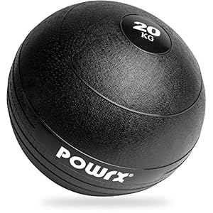 POWRX Slamball/Medicine Ball 3-20 kg (20 kg/Black)