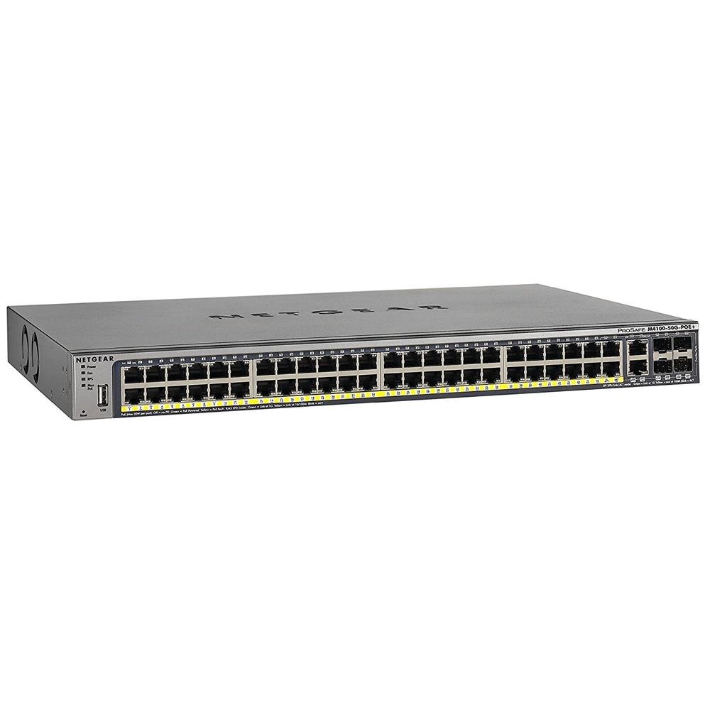 Netgear GSM7248P-100NES Commutateur 48 Ports Gris