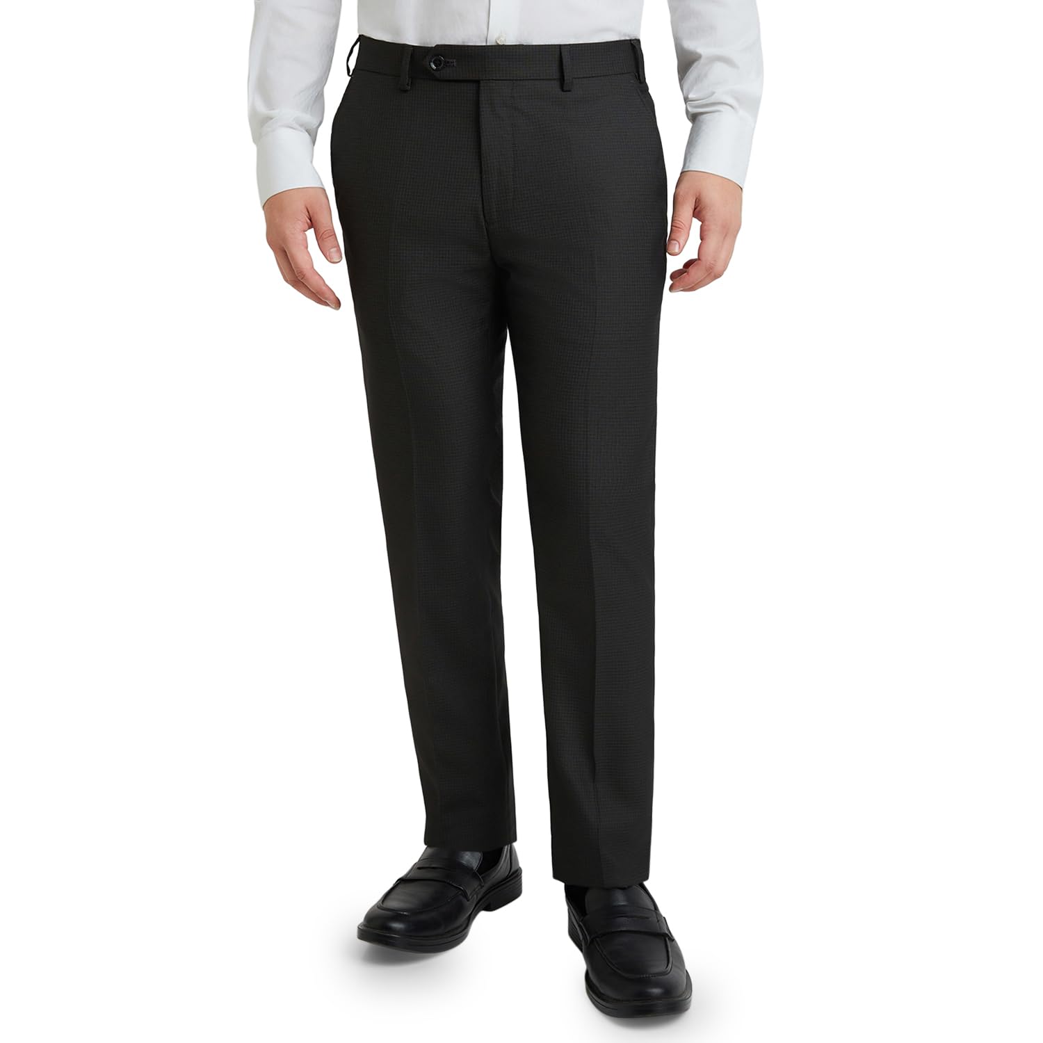 raymond Men Slim Trouser(Dark Brown_36)-picture-43