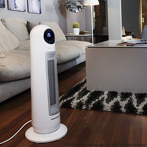 Cecotec Keramisches Heizgerät ReadyWarm 10100 Smart Ceramic. 2200 W Keramisches Heizgerät mit digitalem Bildschirm… – Ansicht 2