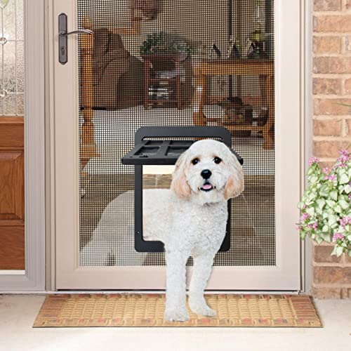 Porta de tela para animais de estimação Porta de tela para cães Porta de gato para uso na varanda do