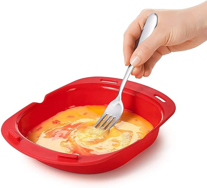 CCYY Egg Omelette Maker, Microwave Omelet Pan, Non Stick Silicone