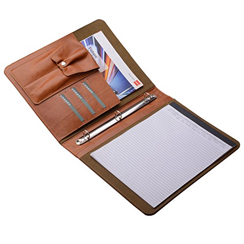 Classeur à anneaux Portefeuille au bureau et en déplacement pour vos documents et ordinateur