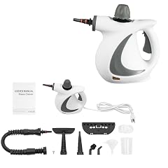 Handheld Steam Cleaner 11 83oz Portable Pressurized Steamer Multi-Surface Steamer for Home Use Cleaning Car Furniture Floor Upholstery