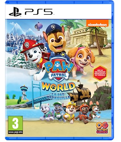 PAW Patrol World PS5, le jeu vidéo de la Pat'Patrouille idéal pour jouer en famille le week-end