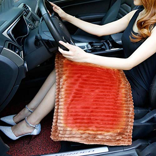 Elektrische Heizdecke für Auto, Kuschel heizkissen 12V Auto elektrische Heizdecke für Auto und Wohnmobil - ideal für kaltes Wetter Cover
