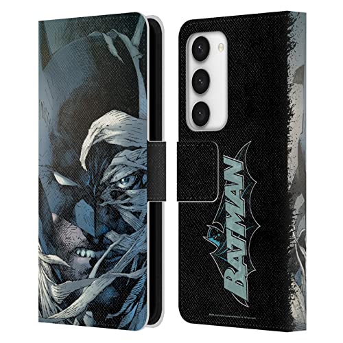 Funda de Batman para Samsung S23 5G, carcasa protectora tipo libro que evita golpes y arañazos