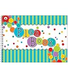Carson Dellosa Fresh Sorbet Large Academic Teacher Planner - Undated Daily/Weekly Lesson Plan Book...