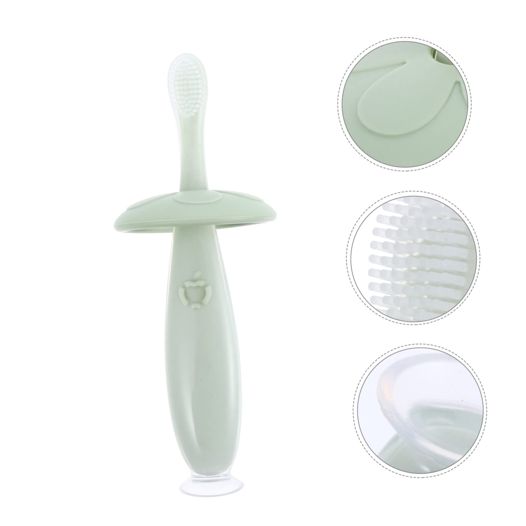 Gatuida 3sets Spazzolini Per Spazzolino Morbido Per Igiene Orale Design Compatto e Portatile Sicuro e Resistente Per Gengive Sensibili