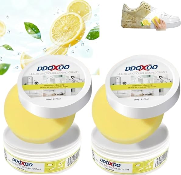 [Firmiarii] オールマイティ洗浄クリーム 一拭きでピカピカ！ 260g（1/2/3/4/5/6箱） スニーカー 洗浄 シューズクリーナー ホワイト シューズ/キャンバススニーカー 多目的クリーナークリーム 白い靴汚れ落とし洗濯不要