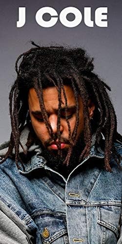 J. Cole Dreads - 12"x24" Poster