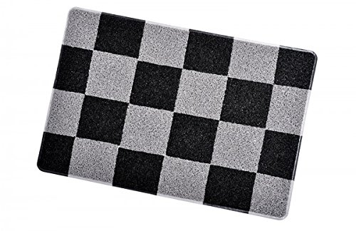 Smartcatcher Mat, Checkered Black and Silver