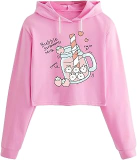 BELTLY Cute Crop Hoodie Stylish Sweatshirt Women Casual Latest White Black Pink Lavender Beige Girl Cute Price In India