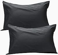 Vista 15 de Fundas de almohada de 600 hilos 100% algodón egipcio ultrasuaves de calidad hotelera de lujo, paquete de 2 unidades, tamaño estándar de 20 x 26