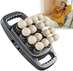 16 Head Massage Gun Deep Tissue Massager, Portable Back Massager with 3 Modes & 30 Intensities, 16-Head Wide Coverage, 22800rpm/min, 50kg Deep Pressure, for Neck, Back, Shoulders, Legs (Light Gray)