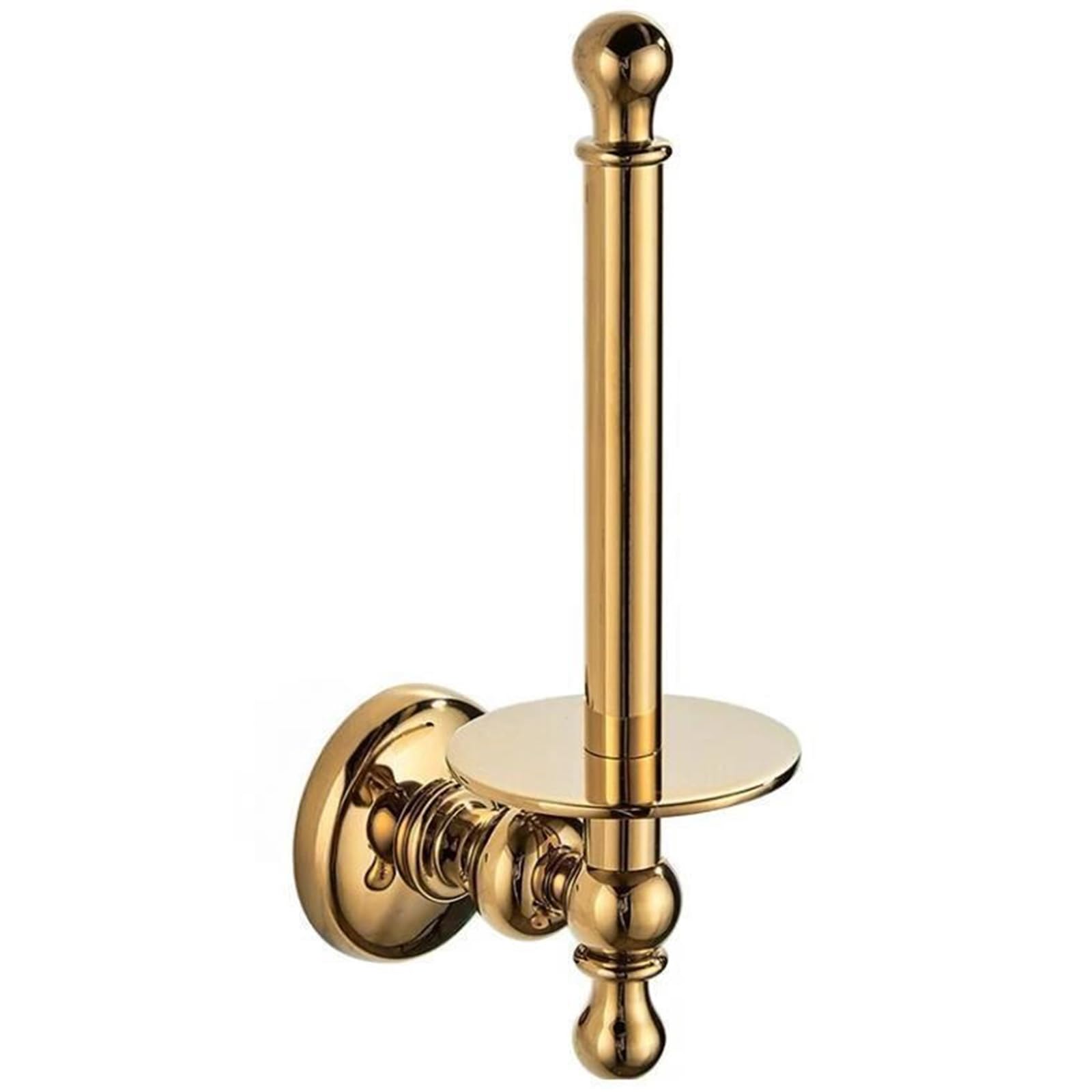 UAOGPLK Toilet Paper Holder, Brass Antique Wall Mounted Toilet Roll Holder