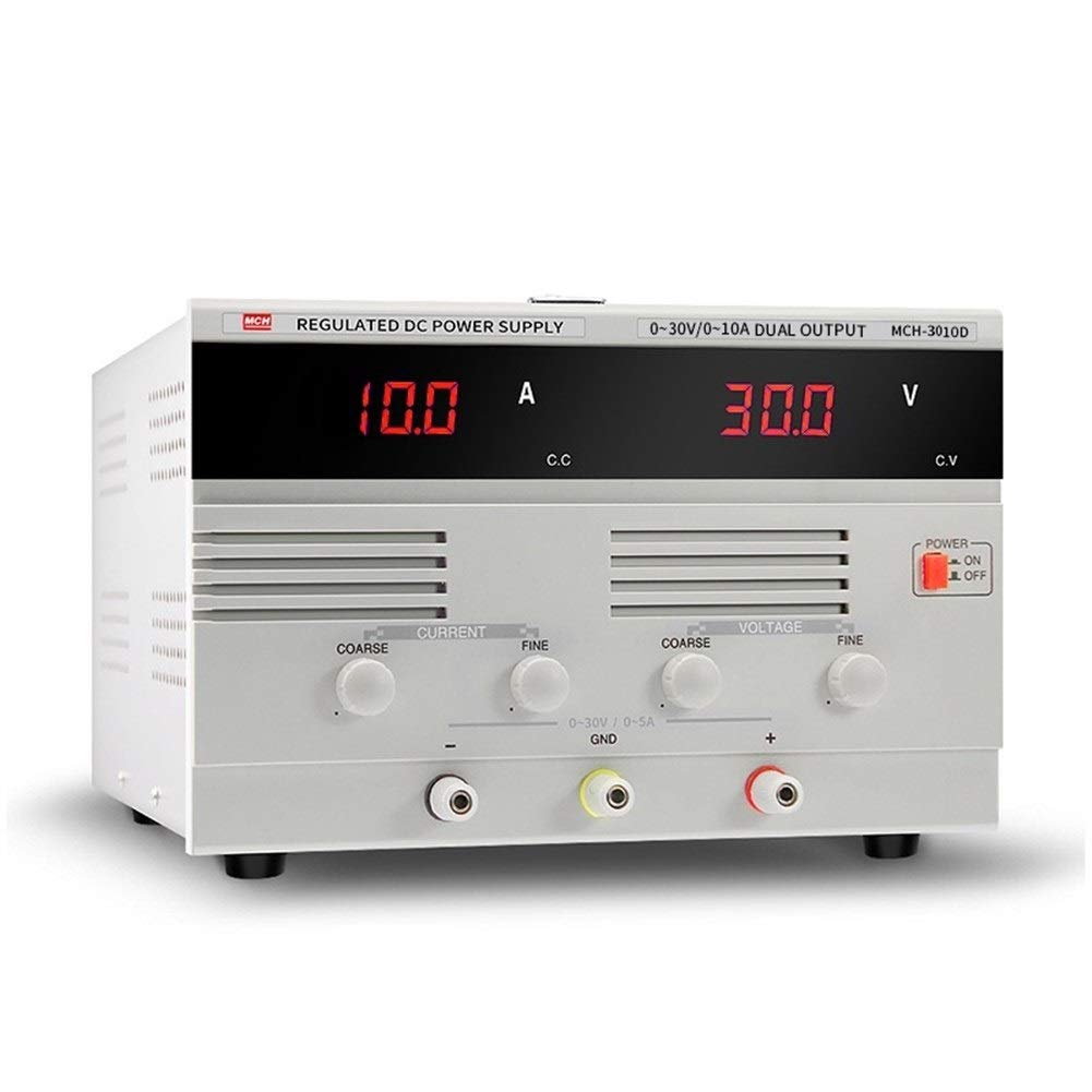 Fuente de alimentación lineal regulada por CC Mantenimiento prueba envejecimiento ajustable 30V 10A 3010D,Alta Precisión | 220V