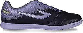 Chuteira Topper Flame Fsal, Preto/Cinza/Azul, 43