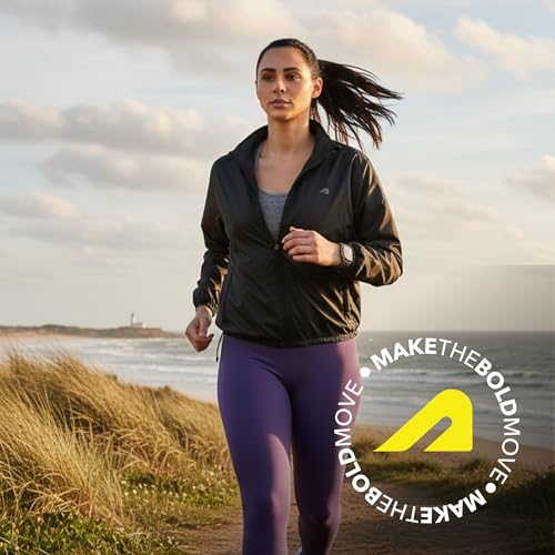 Image of Boldfit Windcheater Jacket for Women, Lightweight & Wind-Resistant with Reflective Cool Jacket for Women, Relaxed Fit-Stylish Windbreaker for Outdoor with Zipper Pockets