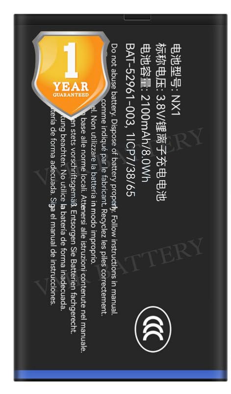 Image of Original NX1 Battery Compatible for BlackBerry Q10 | BlackBerry Q10 LTE - (1800mAh) - 1 Year Warranty K7