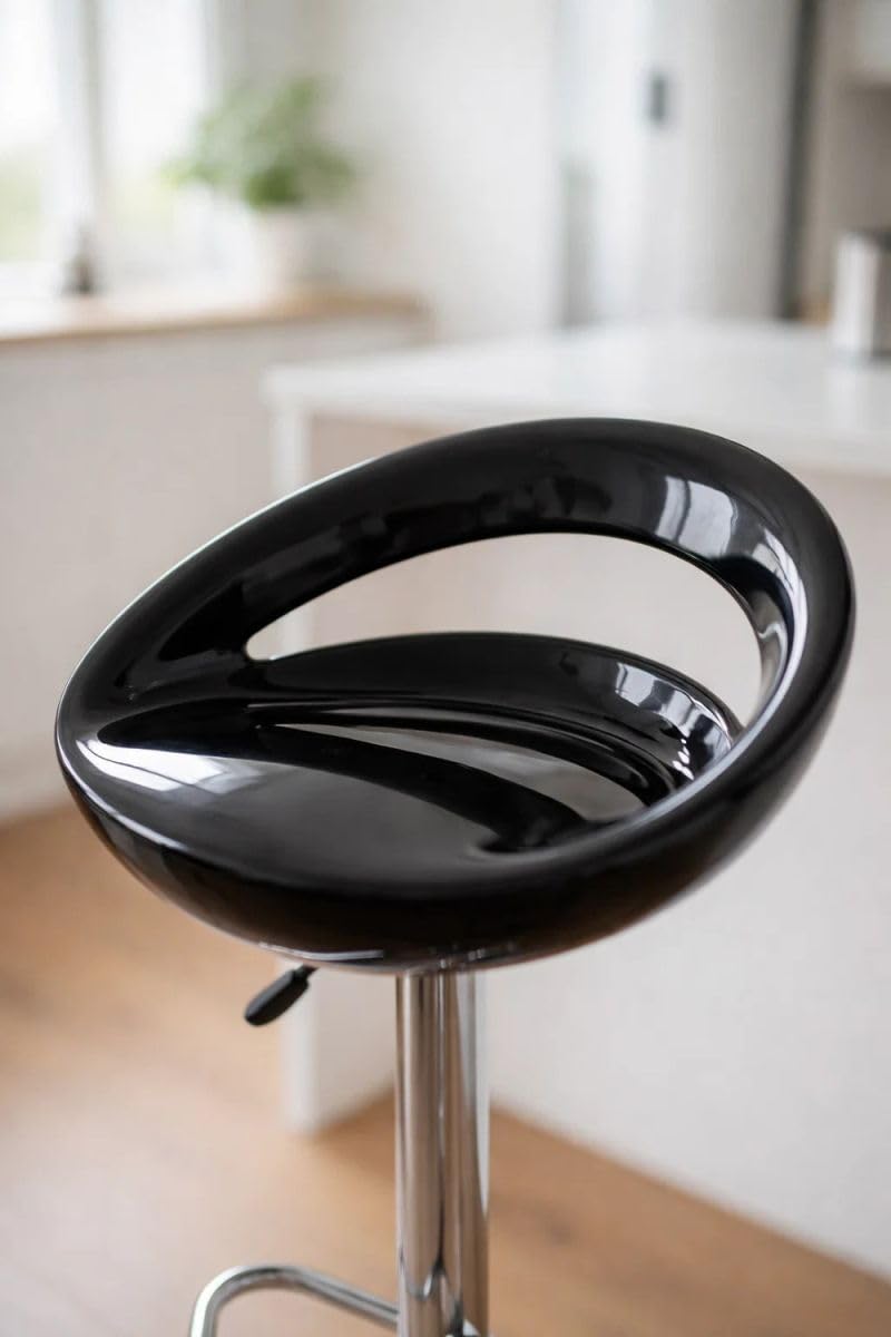 Regalos Miguel - Taburetes Cocina - Taburete Onis Basic - Negro