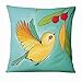 Poduszki malowane olejkiem ptak nadruk cyfrowy poszewka na poduszkę dom poduszka dekoracyjna Almofadas dekoracyjne para poduszka na sofę 45 * 45 cm