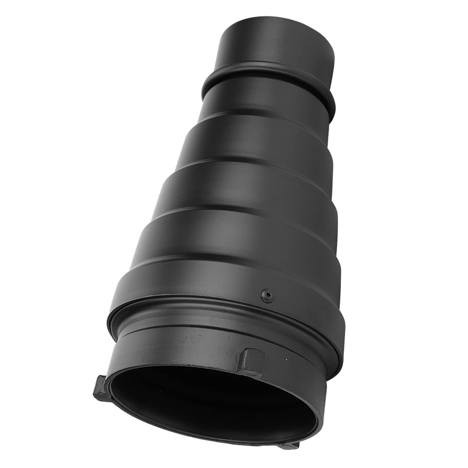 Agatige Kit De Snoot Flash De Estudio Cónico De Aleación De Aluminio con Rejilla De Panal Y Filtros De Color De 5 Piezas para Luces Estroboscópicas De Luna con Montaje, Flash, Luz De Fotografía