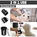 Tinioey Dog Paw Cleaner for Small Dogs (with 3 Absorbent Towels), Dog Paw Washer, Muddy Paw Cleaner, Pet Foot Cleaner