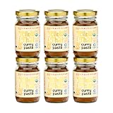 Yellow Thai Curry Paste ORGANIC. VEGAN. DAIRY FREE. SUGAR FREE. KETO FRIENDLY. MADE IN THAILAND. Cas
