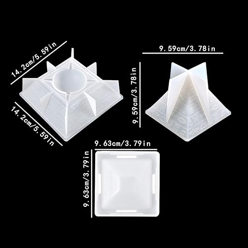 Moldes de resina para reloj, para reloj de pared, moldes de resina epoxi, moldes de silicona grandes para fundición de resina epoxi, moldes de reloj