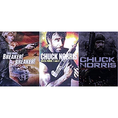 Chuck Norris 5 DVD Movie Collection: Breaker! Breaker! / Delta Force 1 / Delta Force 2 / Missing in Action 1 / 2 - Starring M. Emmet Walsh, Lenore Kasdorf, James Hong, Don Gentry, Aaron Norris