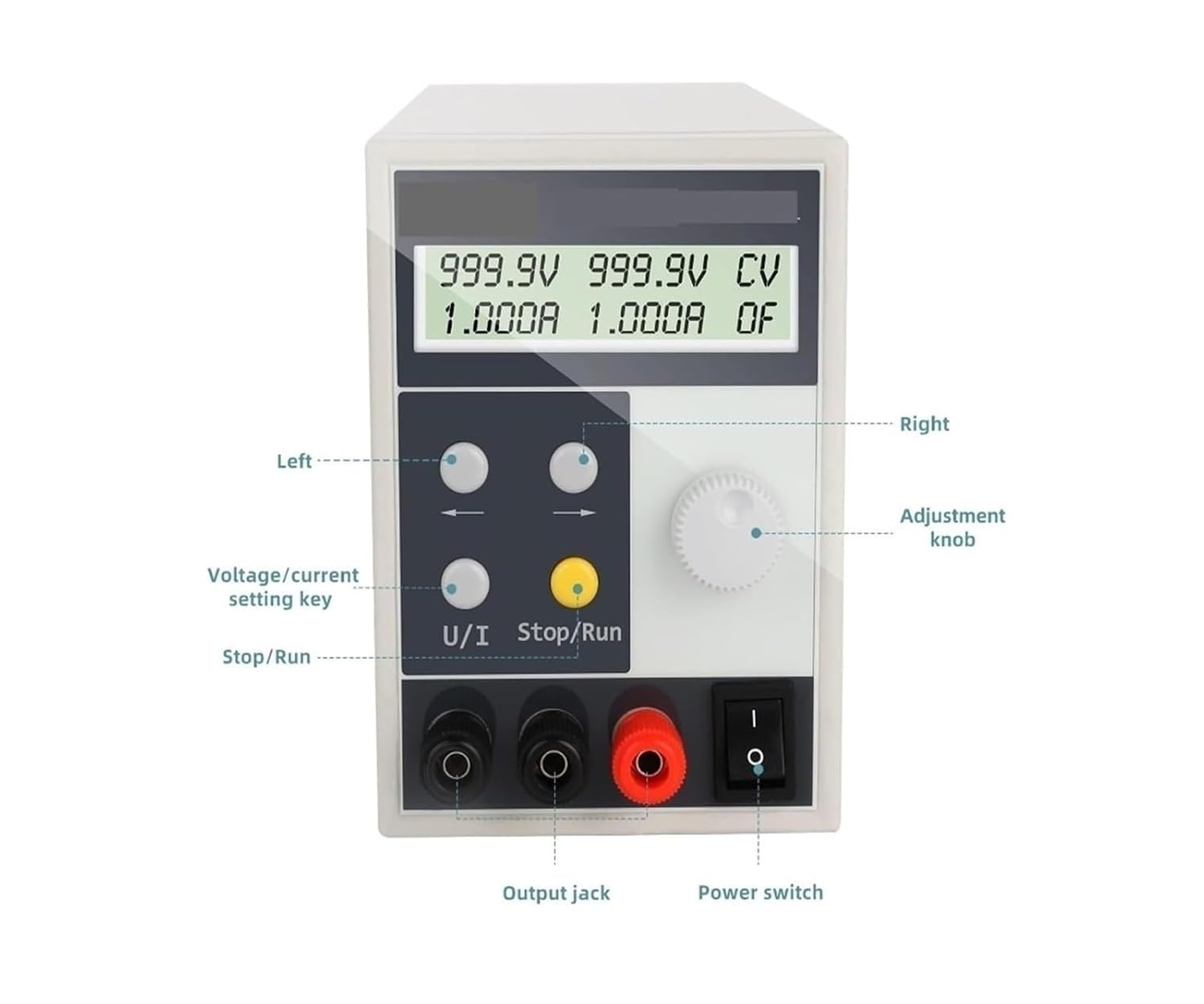 HSPY-1000-01 1000V 1A 1000W DC Power Supply Lab Switching Power Supply Laboratory Adjustable Programmable Power HSPY-1000-01