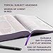 CSB Super Giant Print Reference Bible, Value Edition, Purple LeatherTouch, Red Letter, Presentation Page, Cross-References, Full-Color Maps, Easy-to-Read Bible Serif Type