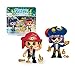 Pinypon Action - Confezione di 2 Personaggi Pinypon Pirati con Accessori, per Bambini e Bambine dai 4 a 8 Anni Giocattolo, Assortito, 700015644