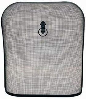 Curved Fire Guard in Black Spark Guard Fireguard Freestanding Fireside Fine Mesh Fire Guard Screen