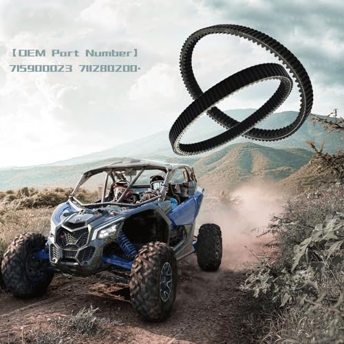 Image of KARSEE Motorcycle Drive Belt 715900023 Compatible with Can-Am Quest 500 650 650XT /Can-Am Traxter 500 650 XL XT 715900023 711280200