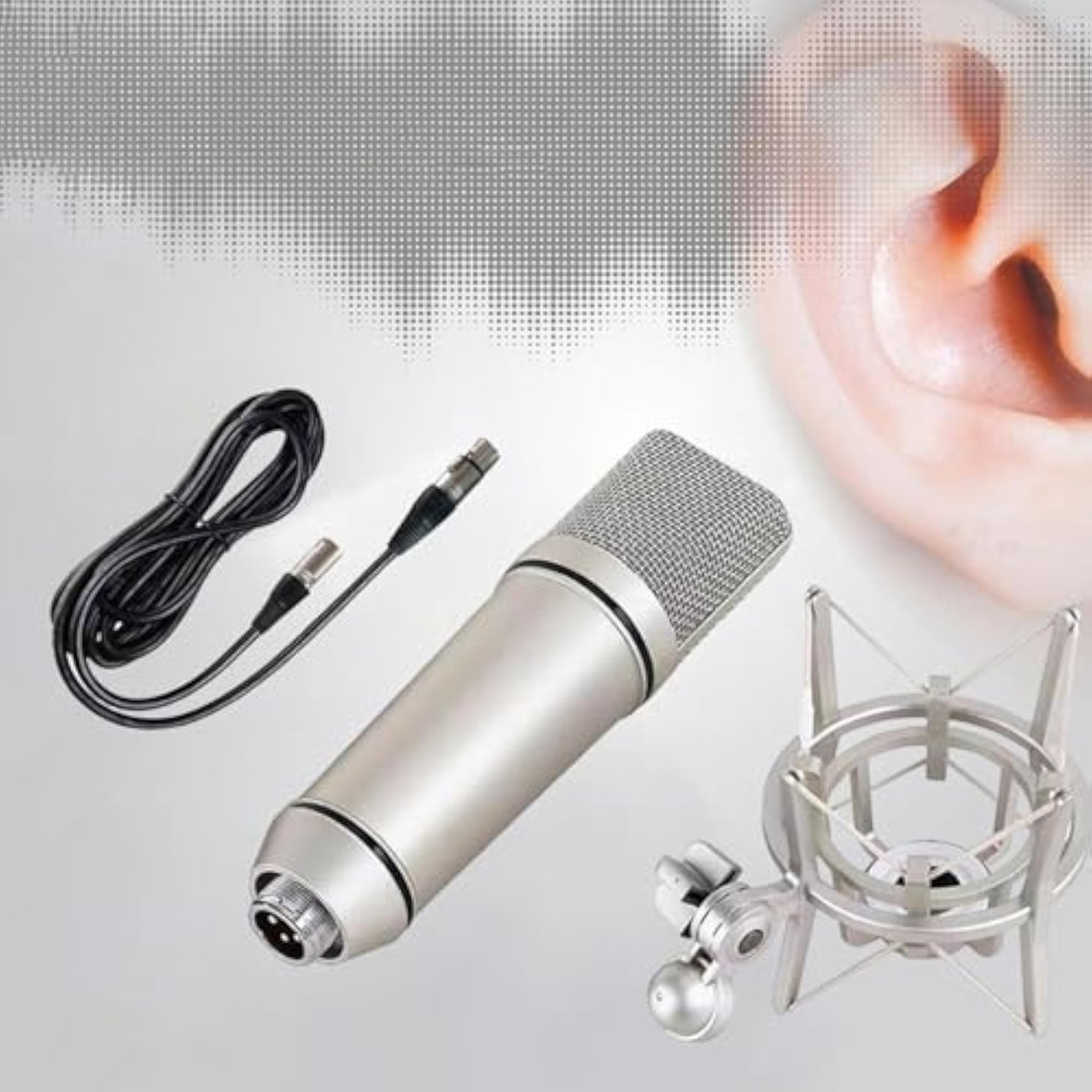 Versatile Studio Condenser Microphone for Music Production