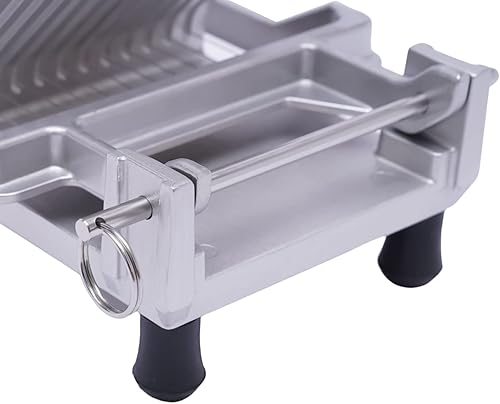 Miniatura 5 de Herramientas de corte de mantequilla de queso de acero inoxidable, cortador de queso comercial con línea de escala de rejilla transparente, cortador