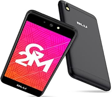 BLU Grand M2 8GB and 1GB RAM SIM Free Smartphone Black