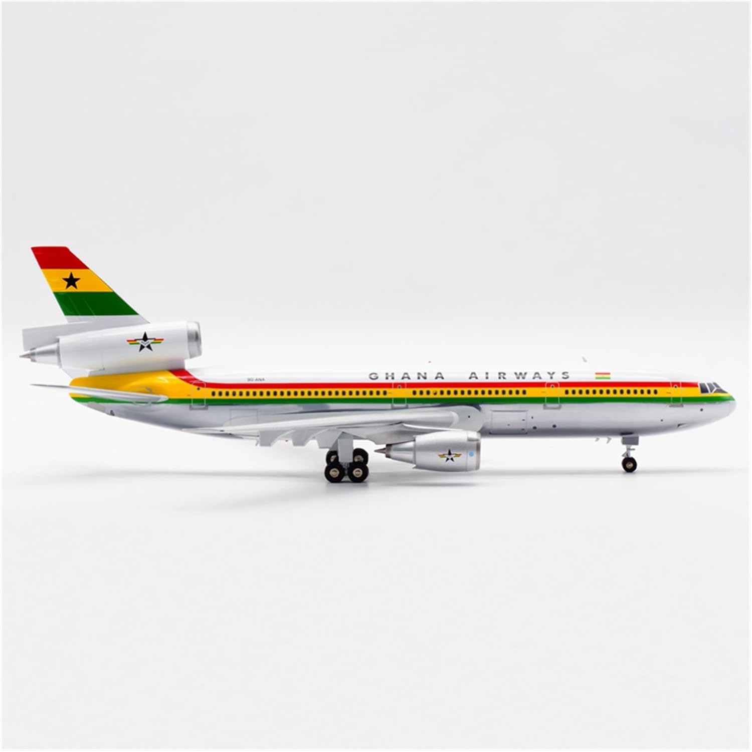 Die Cast Plane 1 200 for DC-10-30 Static Passenger Alloy Metal Die Cast Finished Simulation Model Aircraft Collection Finished Metal Airplane