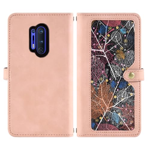 OnePlus 8 Pro coque portefeuille pliable à fermeture éclair et lanière - 7
