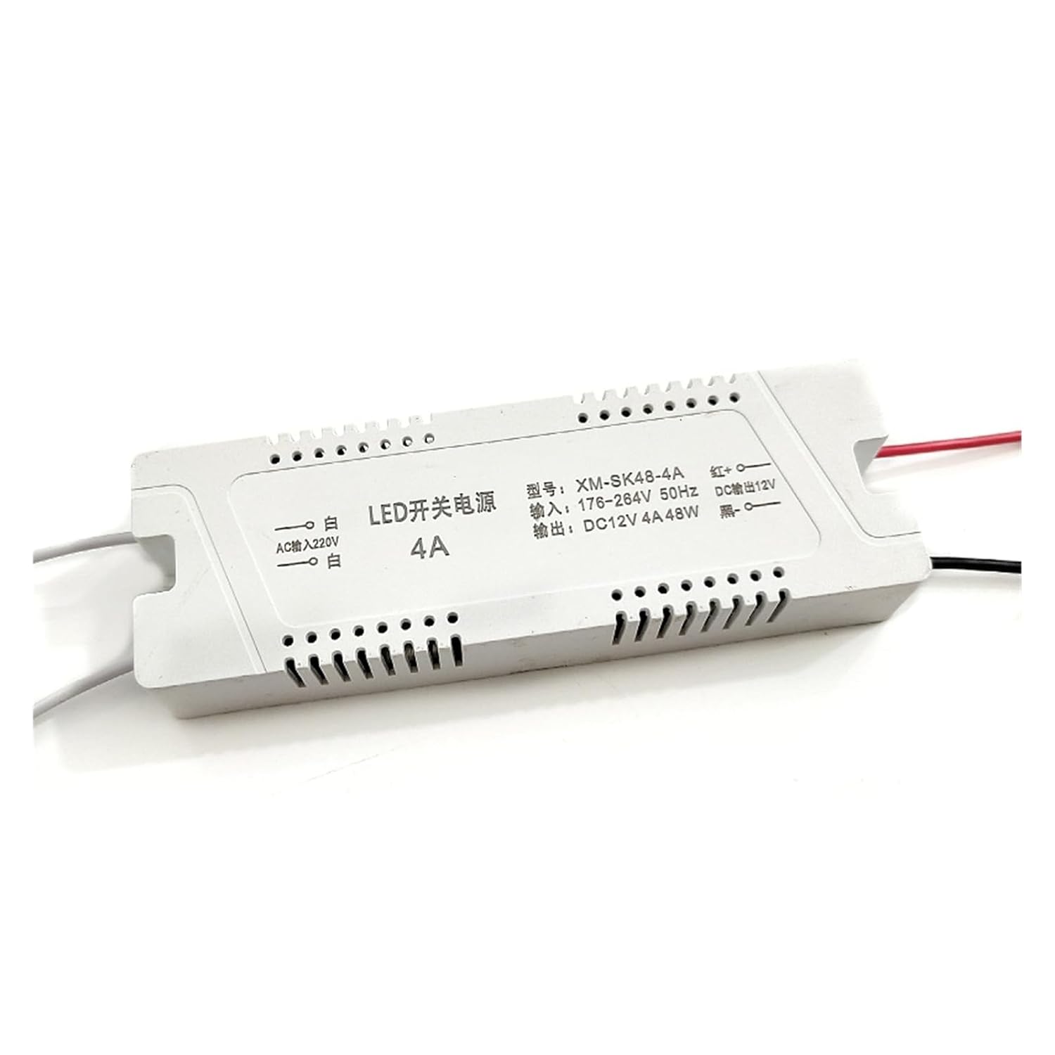 LED Switch Power Supply DC12V/24V 2a 24W 36W 60W Light Strip Transformer Vanity Mirror Light Wardrobe Cabinet Driver(24V-2A-48W)
